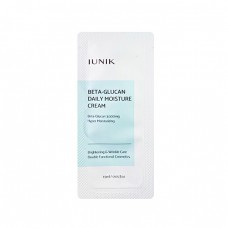 iUnik Beta Glucan Daily Moisture Cream Sample 1,5 ml Зволожуючий крем для обличчя з бета-глюканом. Пробник 1.5 мл