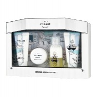 Village 11 Factory Special Miniature Set (Cleansing Form+Cream+Body Oil Wash+Body Oil Cream) Набор миниатюр