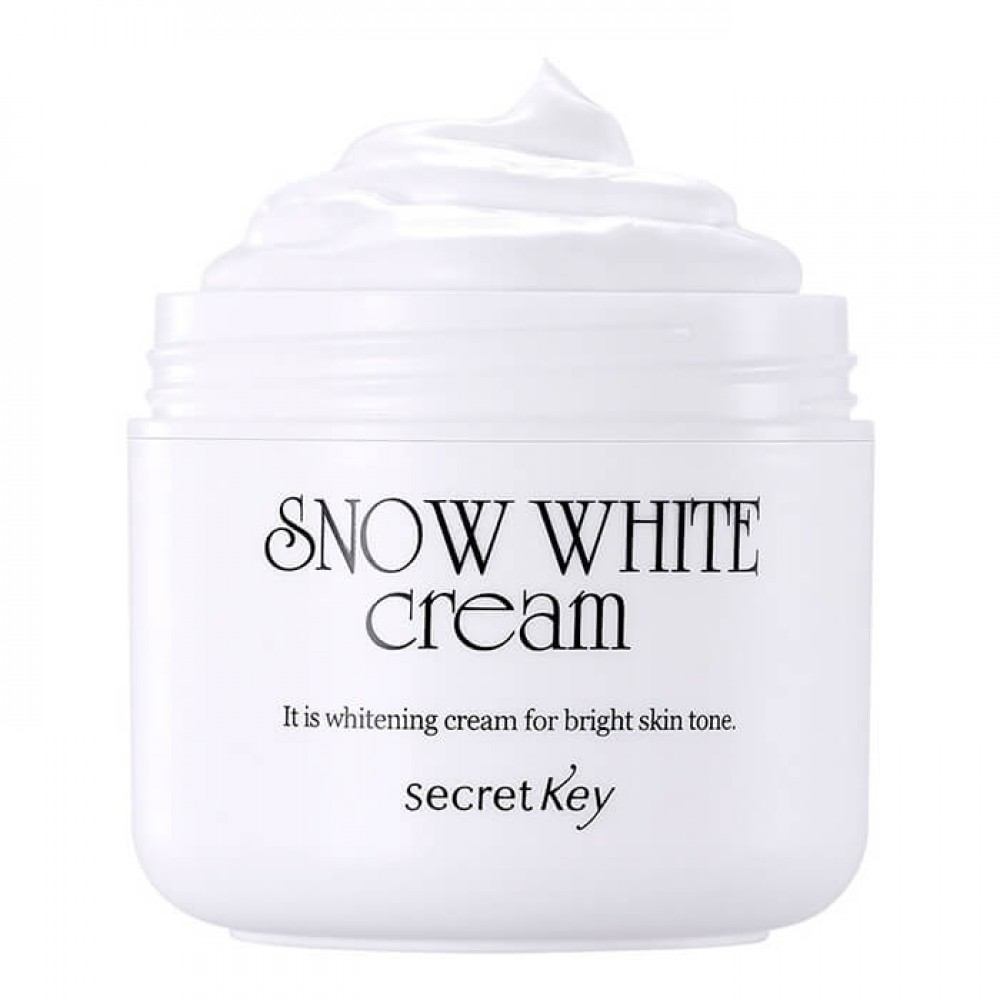 SECRET KEY Snow White Cream Осветляющий питательный крем