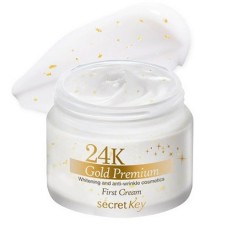 SECRET KEY 24K Gold Premium First Cream Крем для лица с экстрактом золота
