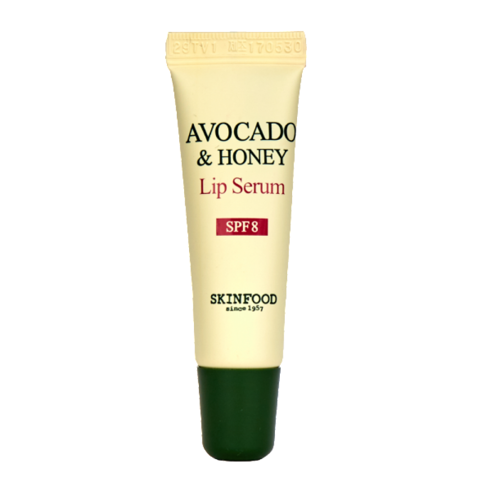 SKINFOOD Avocado & Honey Lip Serum SPF8  Сыворотка для губ с маслом авокадо и медом
