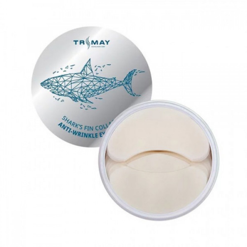 Trimay Shark’s Fin Collagen Anti-wrinkle Eye Patch Патчи под глаза с акульим плавником