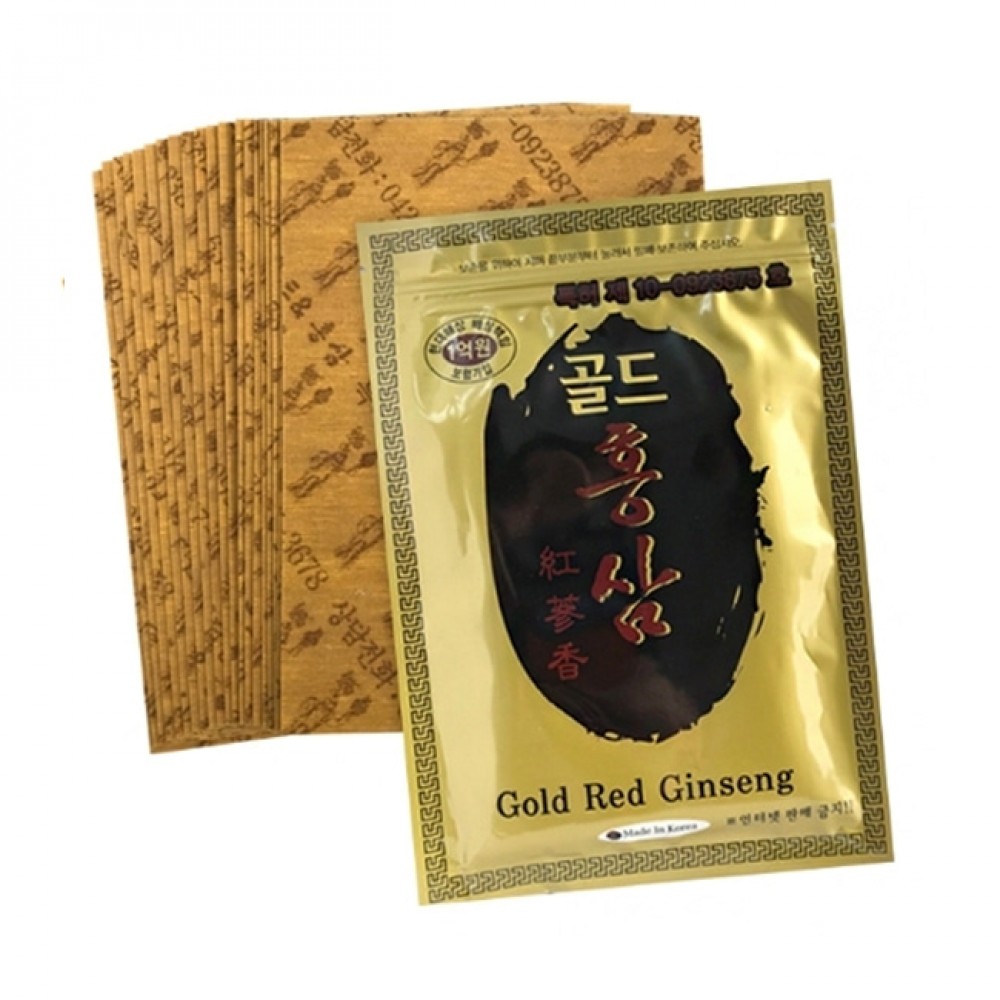 Greenon Gold Red Ginseng Противовоспалительные пластыри на основе экстракта золотого красного женьшеня.