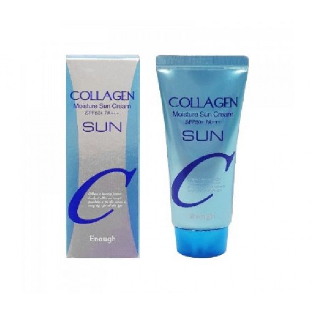 Enough Collagen Moisture Sun Cream SPF50+ PA+++ Увлажняющий солнцезащитный крем с коллагеном