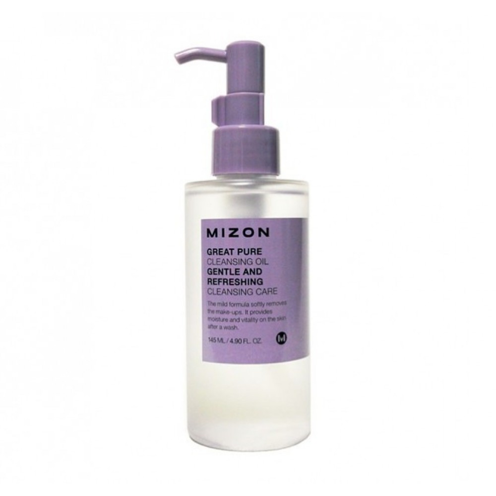 MIZON Great Pure Cleansing Oil Очищающее гидрофильное масло с растительными маслами