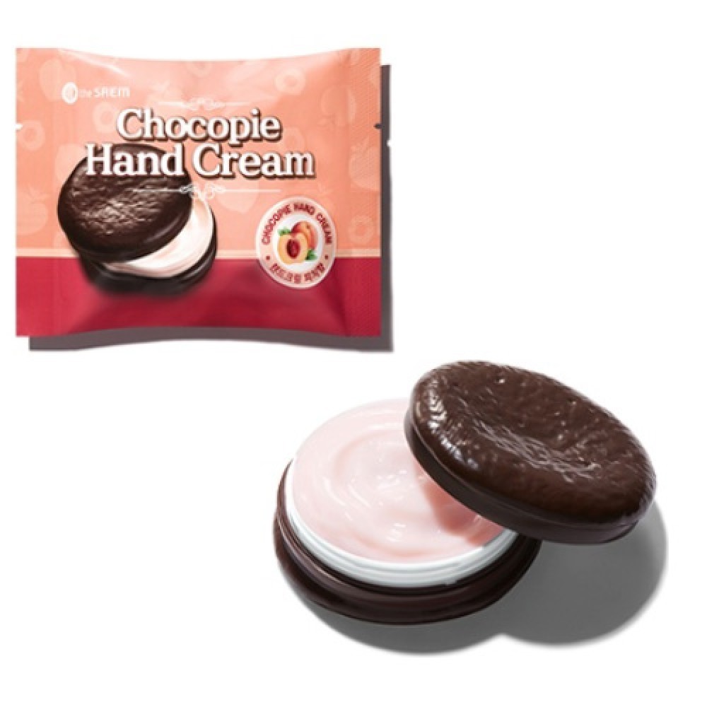 The Saem Chocopie Hand Cream Peach Персиковый крем для рук