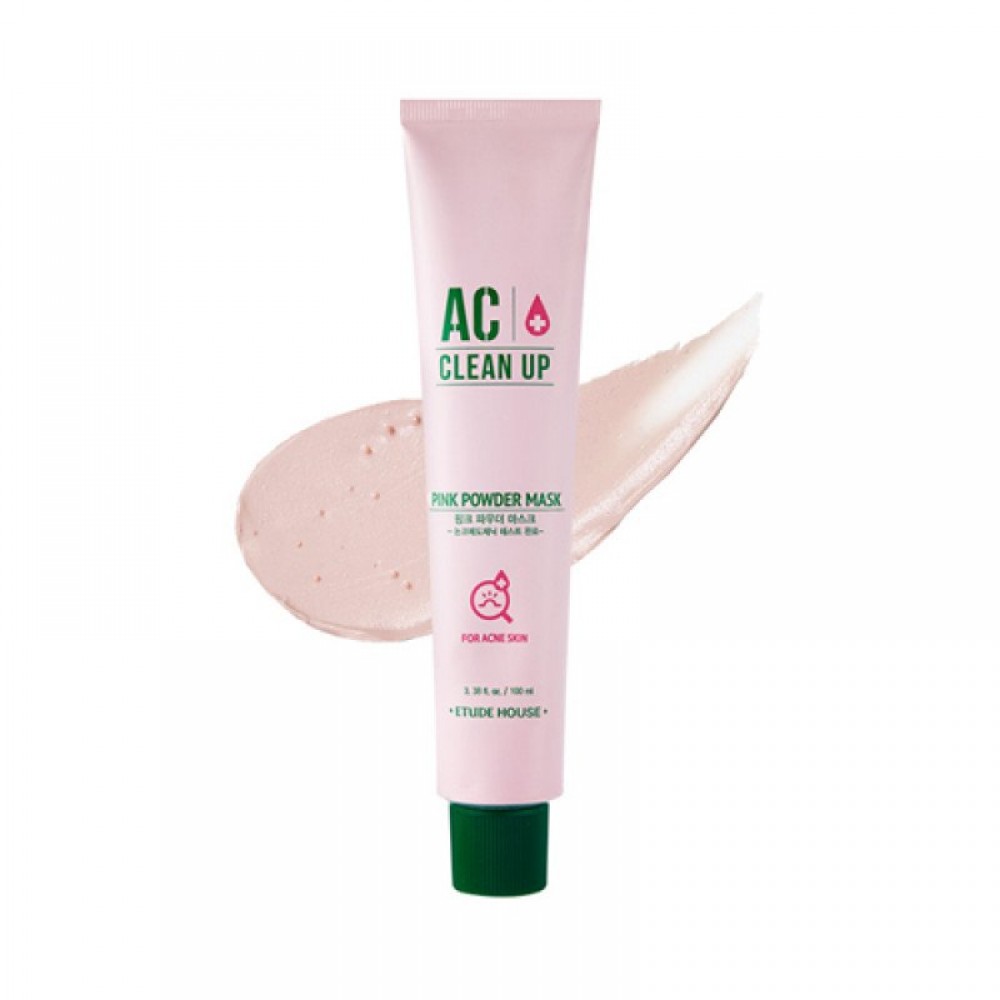 ETUDE HOUSE AC Clean Up Pink Powder Mask Маска з рожевою глиною для проблемної шкіри 