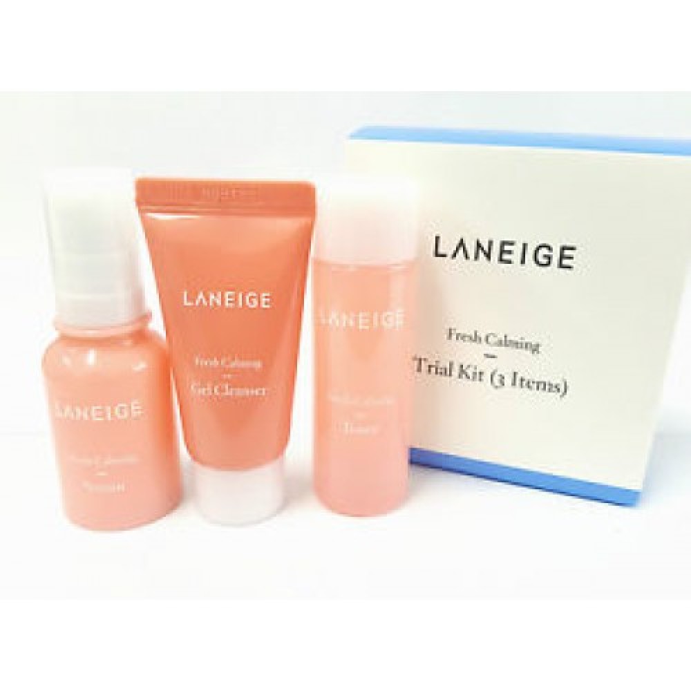 ​Laneige Fresh Calming Trial Kit (3 Items) Увлажняющий мини-набор для молодой кожи