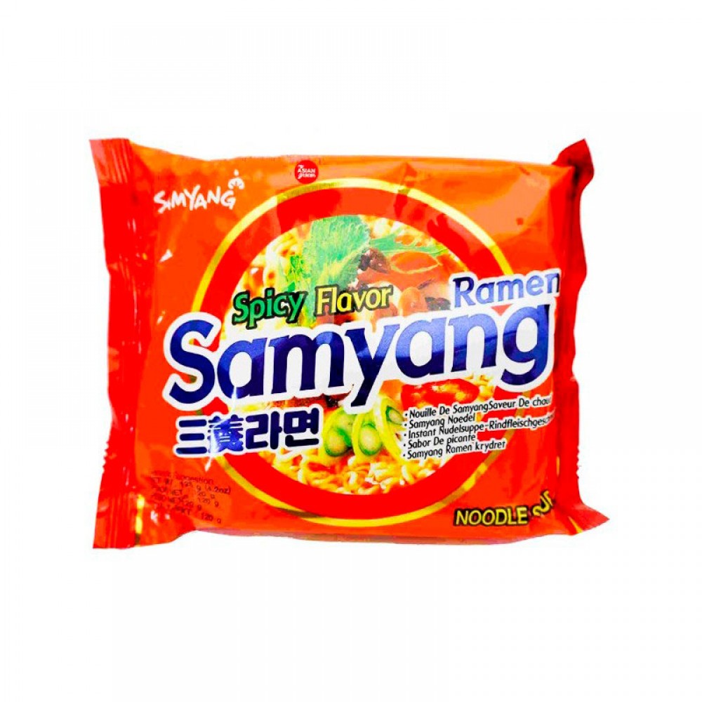 Samyang Ramen Beef flavour Локшина-рамен зі смаком яловичини