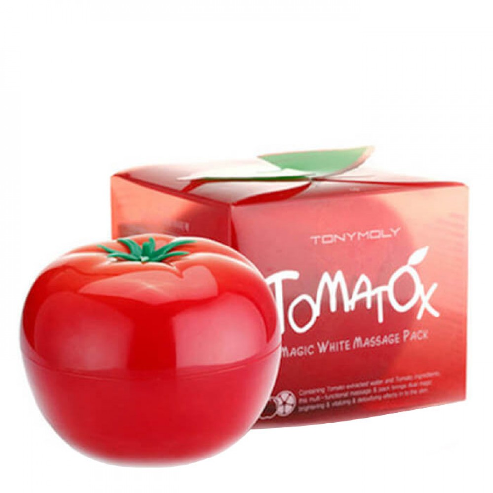 Tony Moly Tomatox Magic White Massage Pack Масажна маска для сяйва шкіри з екстрактом томата