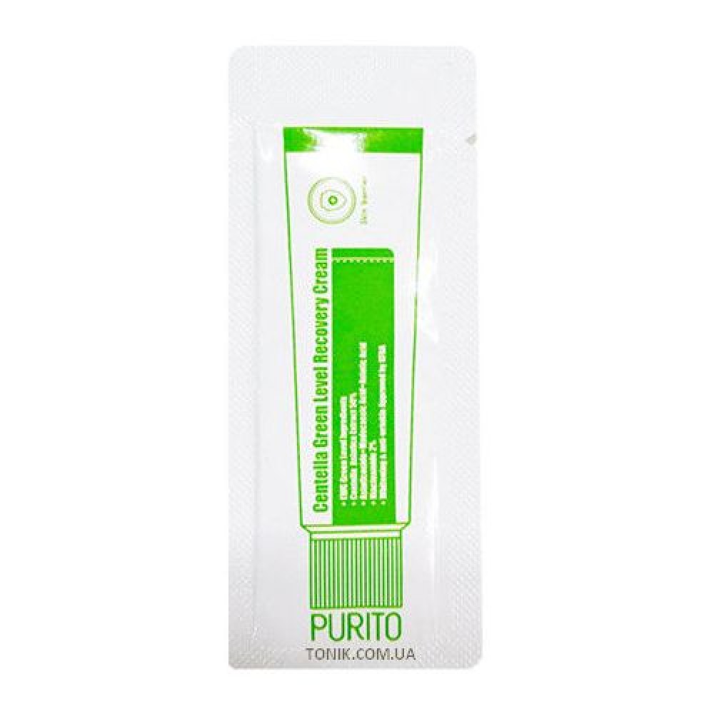 PURITO Centella Green Level Recovery Cream Sample Пробник успокаивающиего крема для восстановления кожи с центеллой