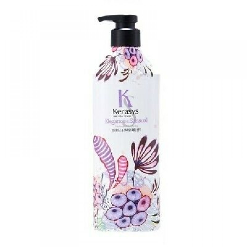 Kerasys Elegance & Sensual Perfumed Shampoo Парфюмированный шампунь для тонких и ослабленных волос