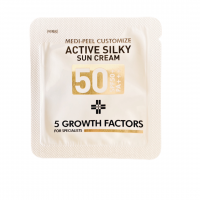MEDI-PEEL Active Silky Sun Cream SPF50+PA+++ Sample Пробник солнцезащитного крема с комплексом пептидов и шёлка