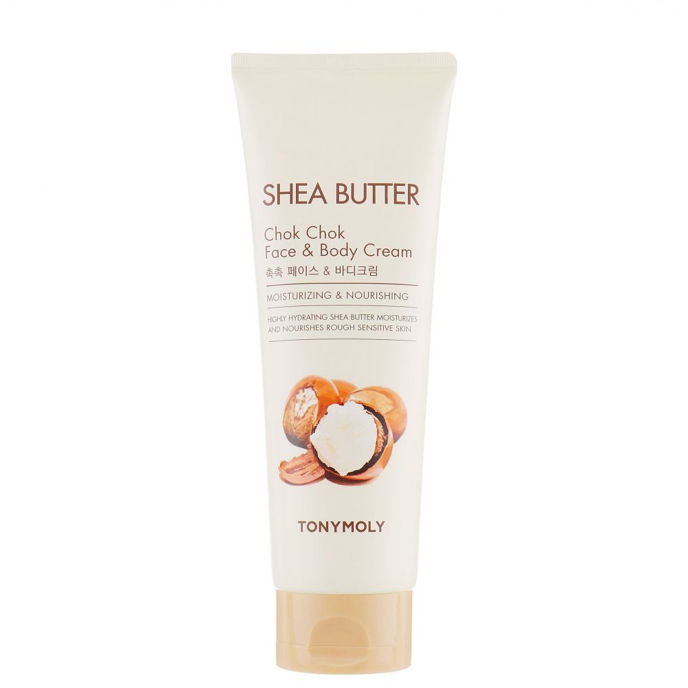 TonyMoly Shea Butter Chok Chok Face & Body Cream Питательный крем для ...