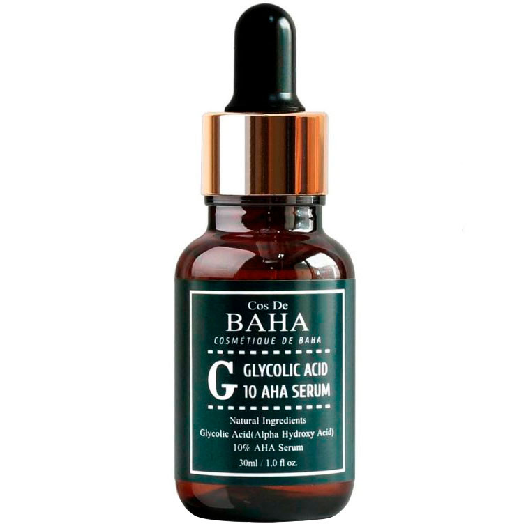 Cos De Baha Glycolic Acid 10 AHA Serum Сыворотка-пилинг c гликолевой ...