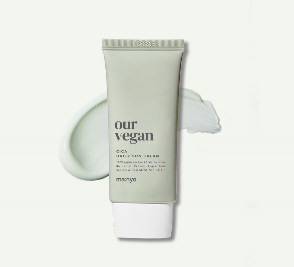 Manyo Our Vegan Cica Daily Sun Cream SPF50+ PA++++ Солнцезащитный ...